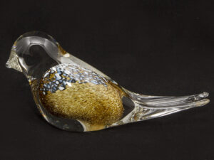 Golden Glass Bird