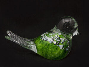 Green Glass Bird