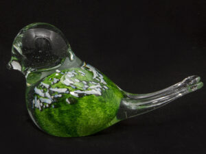 Green Glass Bird