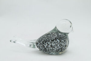 Grey Glass Bird