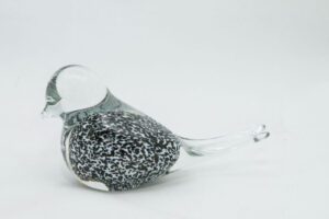 Grey Glass Bird