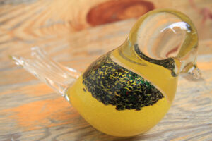 Glass Bird Yellow