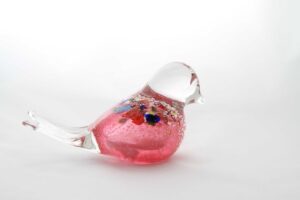 Glass Bird Pink