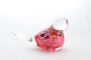 Glass Bird Light Pink